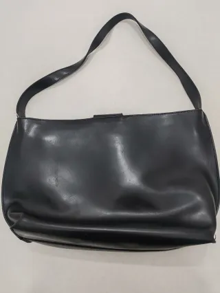 Bolso Piel Negro Furla Vintage