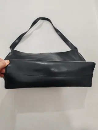Bolso Piel Negro Furla Vintage