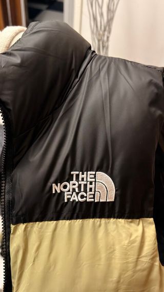 Chaleco The North Face Beige y Negro