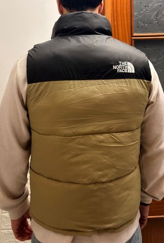 Chaleco The North Face Beige y Negro