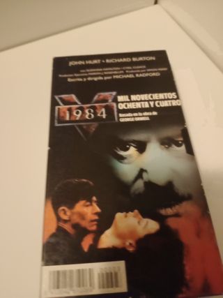 Película VHS 1984 (Drama/Ciencia Ficción)