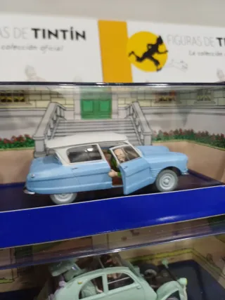 COCHES TINTIN CITROËN 2 CV Y CITROËN 6 ESCALA 1/43