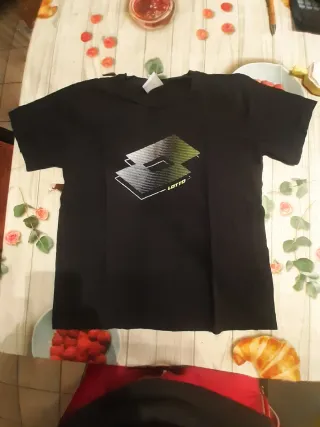 Maglietta nera per bimbo