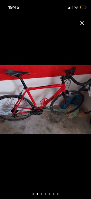Bicicleta de carretera VITORIA Roja