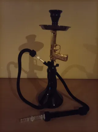 Pieza decorativa temática dorada. Diseño exclusivo