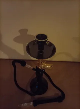 Pieza decorativa temática dorada. Diseño exclusivo