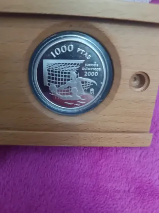 Lote 4 monedas 1000 pesetas J. Olímpicos