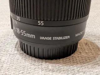 Objetivo Canon EF-S 18-55mm f3.5 5.6 STM