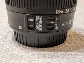 Objetivo Canon EF-S 18-55mm f3.5 5.6 STM