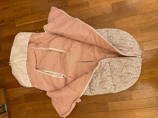 Saco silla paseo flores rosa