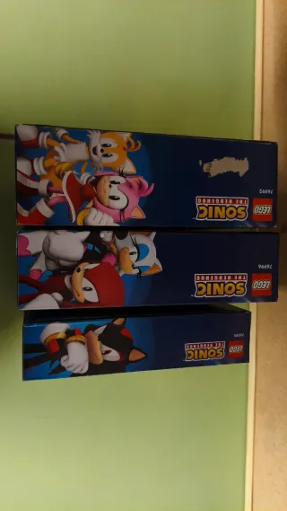 Legos sellados Sonic 76992, 76995, 76996