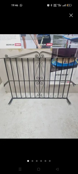 Rejas de ventana de hierro forjado