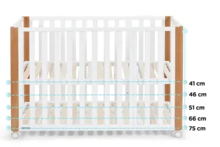 Cuna bebé KOYA Kinderkraft  4 en 1