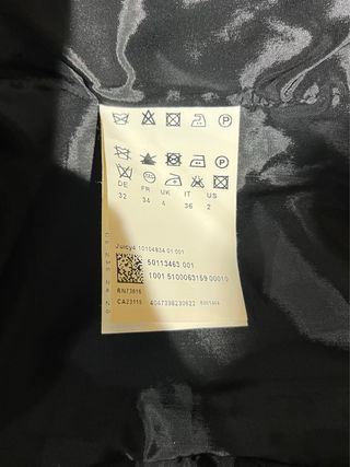 Traje BOSS Mujer Negro Talla XXS (EU 32)