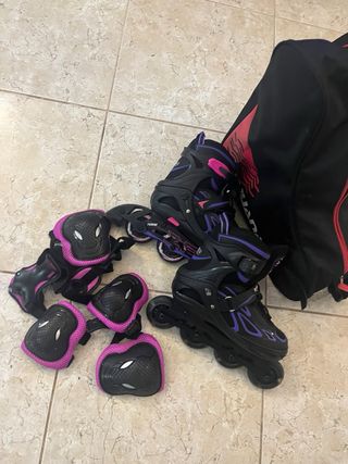 Patines en línea con luces en ruedas tall 37/40