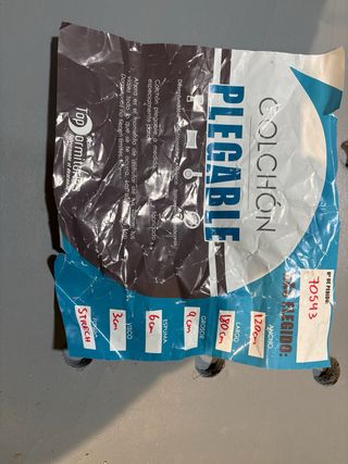 Cama Plegable con Colchón plegable a Medida.