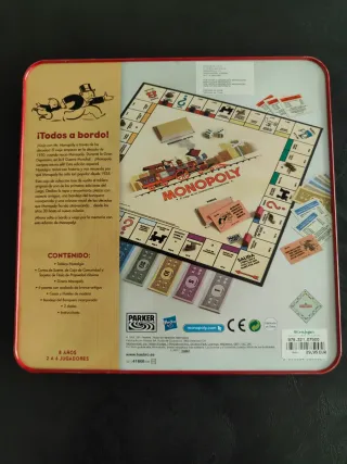 Monopoly Edición Limitada Caja Metálica