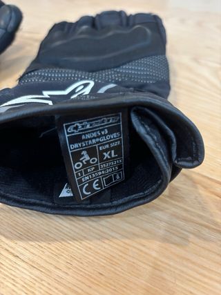 Guantes Moto Alpinestars Talla XL Invierno