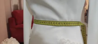 Vestido de Novia Blanco Manga Larga