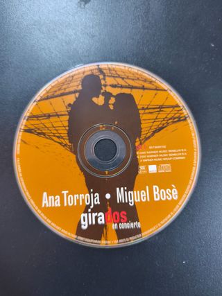 CD Ana Torroja - Miguel Bosé: Girados