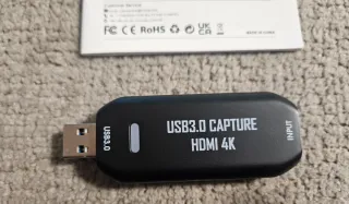 Capturadora USB 3.0 HDMI 4K