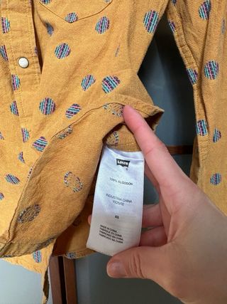 Camisa Levi's Estampada Talle XS
