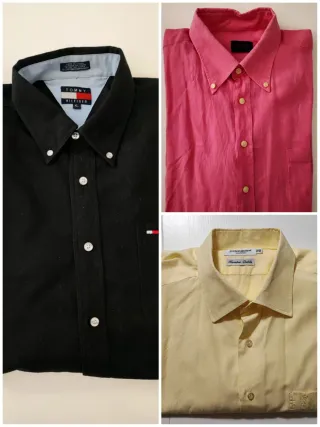 Camisas Tommy Hilfiger, Yves Saint Lauren y Mirto