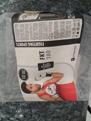 Guantes de Boxeo Domyos Blancos 10 OZ