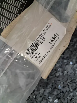 Guantes de Boxeo Domyos Blancos 10 OZ