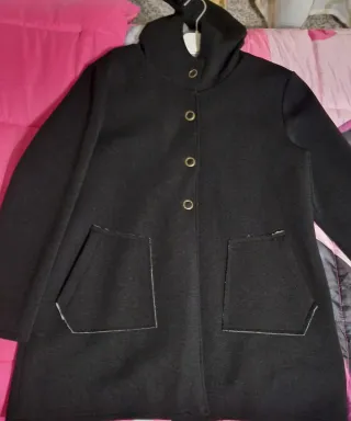 Cappotto donna con cappuccio