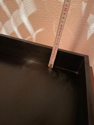 Cajonera de madera marrón