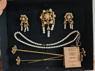 Aderezo Perlas Carmelo García Oro