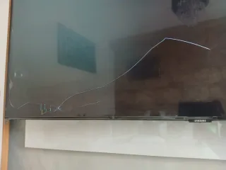 Televisión negra Samsung