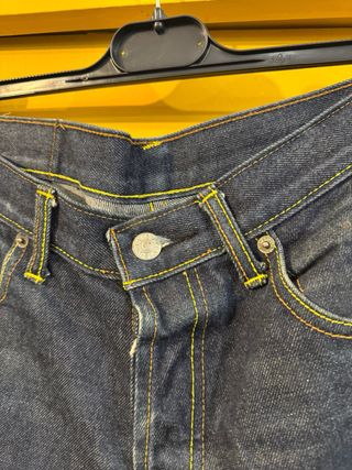 Pantalones Evisu Vintage Azules