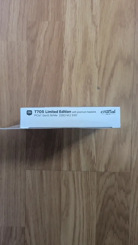 Crucial T705 2TB NVMe SSD Edición Limitada Blanca afbeelding 3
