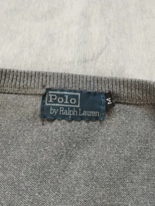 Jersey Polo Ralph Lauren Gris Talla M
