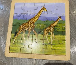 Lote 3 Puzzles Madera Infantiles