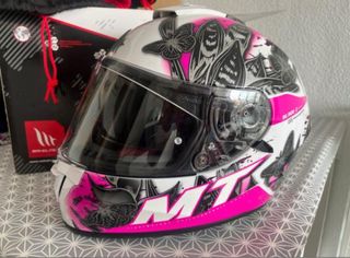 Casco Integral MT Blade 2 Mujer Mariposas