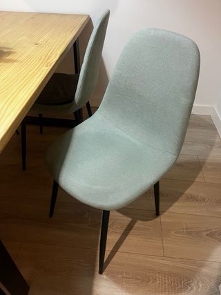 Pack 2 sillas de comedor nordicas