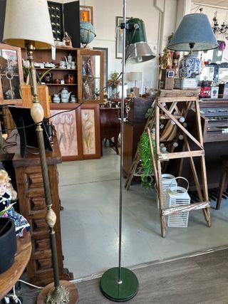 Lámpara vintage industrial original de los años 70