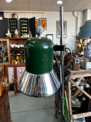 Lámpara vintage industrial original de los años 70