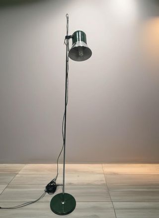 Lámpara vintage industrial original de los años 70