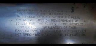 Tubo Escape Moto Honda Integra 2014