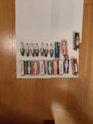 Bujías para coches de gasolina.