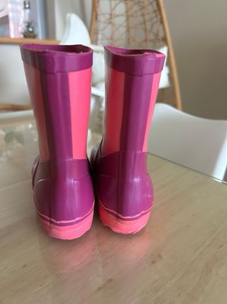 Botas de agua Skellerup rosas y moradas N24