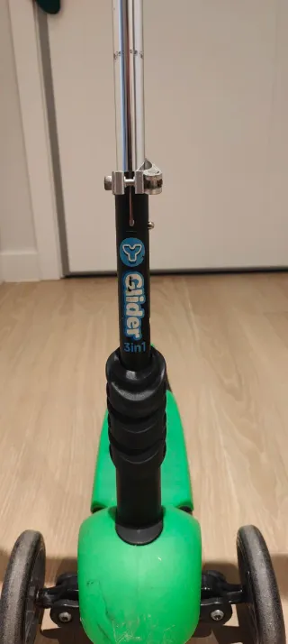 Patinete Glider 3 en 1 Y-volution Verde