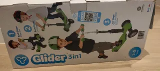 Patinete Glider 3 en 1 Y-volution Verde