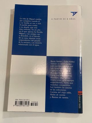 La llamada del agua libro edelvives