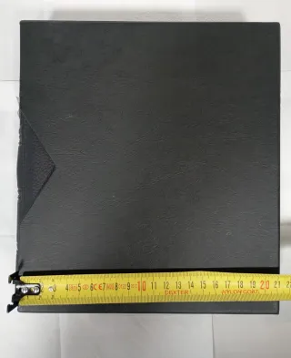 Album PARDO con cajetín + 3 Hojas .