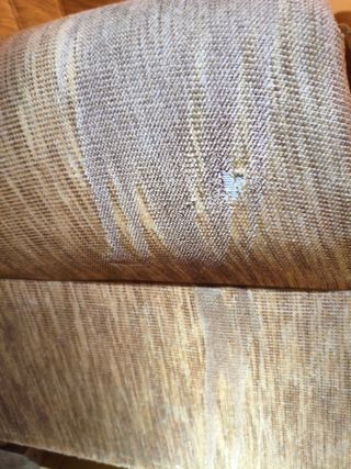 Sofá de tela y madera 3 plazas